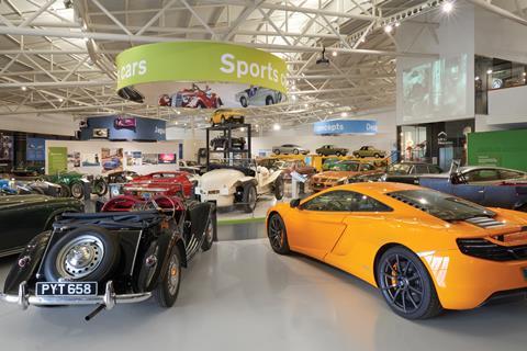British Motor Museum - Sports Car Gallery