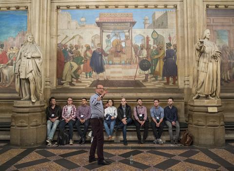 Groups at the Houses of Parliament 