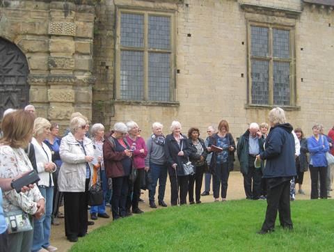 Barnet U3A at Bolsover Castle 