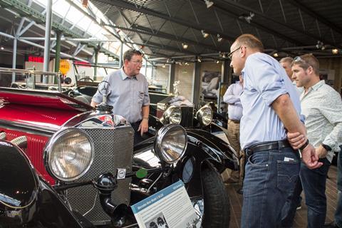 Chief Engineer's Tour at Beaulieu's Motor Museum