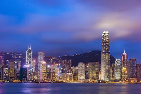 Hong Kong skyline