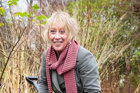 Celebrity gardener Carol Klein