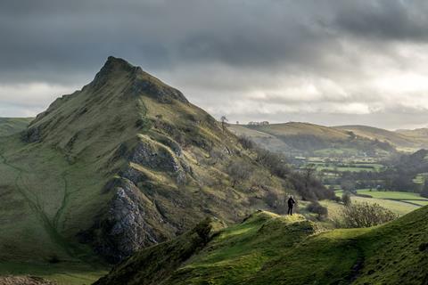 Peak District walking route