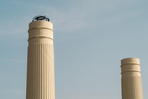 Battersea Power Station chimney lift experience