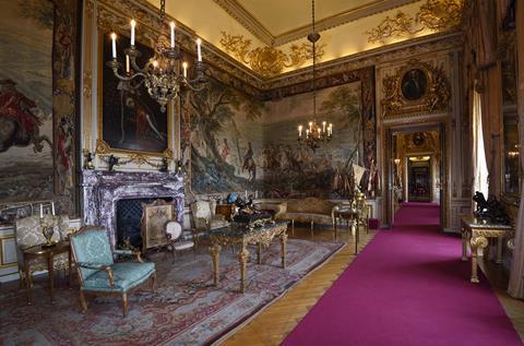 Second State Room at Blenheim Palace