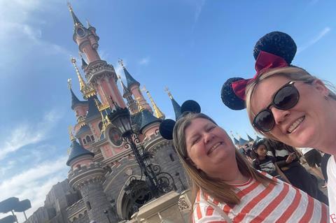 Sharon Hall at Disneyland Paris