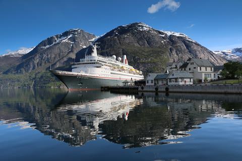 Fred. Olsen Cruise Line's Black Watch in Norway
