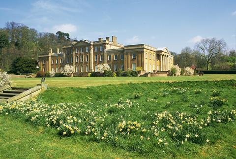 An exterior view of Himley Hall & Park in Dudley