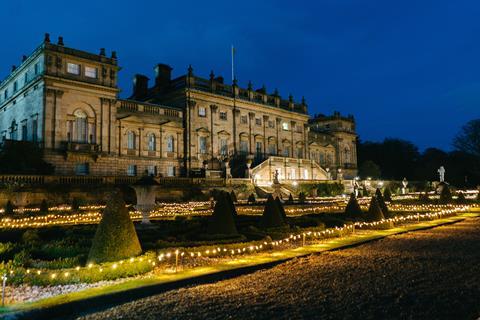 Harewood House at Christmas 