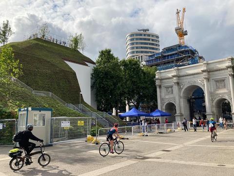 Marble Arch Mound, London