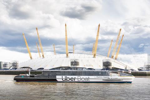 Uber Boat by Thames Clippers