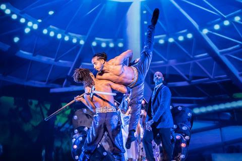 (L-R) Brandy Martínez and Leandro Fernandez in Nutcracker in Havana 2024 production, Credit Johan Persson