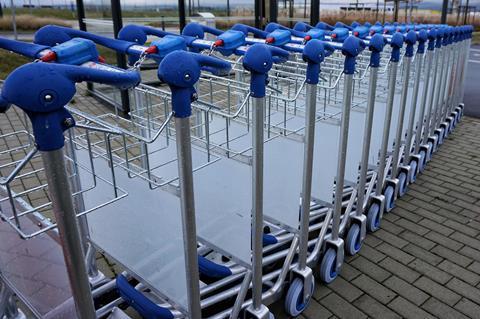 Airport trollies