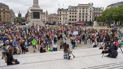 Extinction Rebellion protest