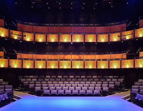 The auditorium @sohoplace theatre in the West End