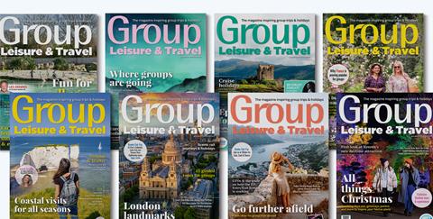 GLT Magazine front cover imagery collage