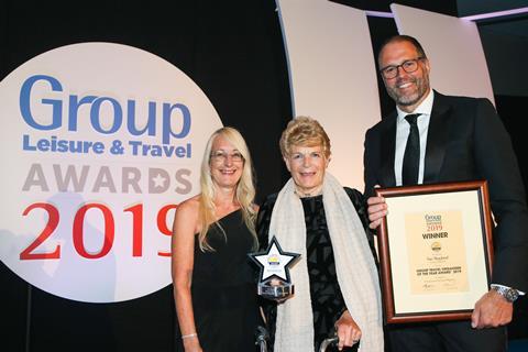 Group Travel Organiser of the Year Award® winner 2019