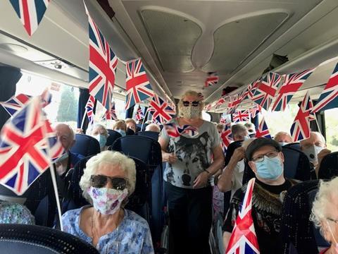 Coventry Wine Circle on their VE Day-themed trip to West Midlands Safari Park