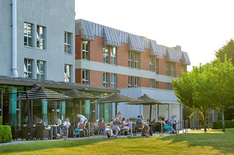 The exterior of The Runnymede on the Thames hotel by Warner Hotels