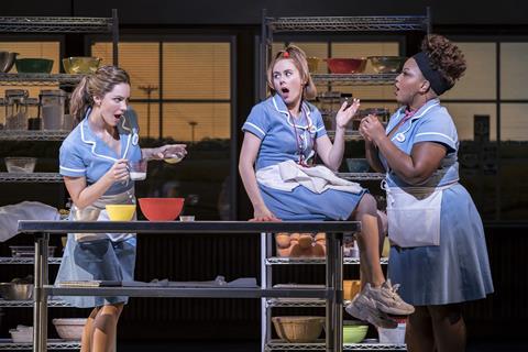 Waitress casting shot from the West End