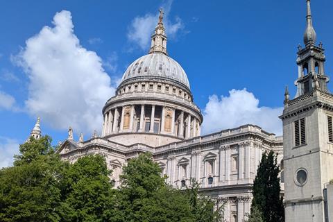 Exterior of St Paul's Cathedral