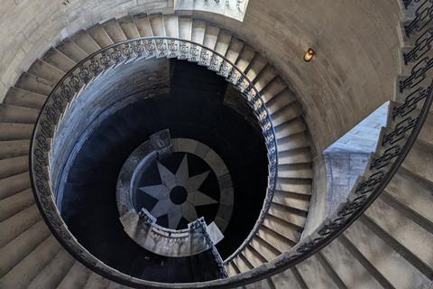 St Paul's Cathedral's geometric staircase