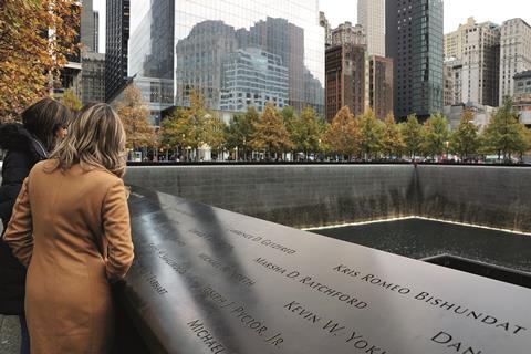 The 9/11 Memorial at the World Trade Center, New York City