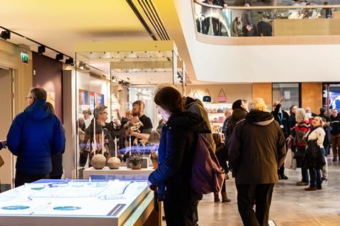 Guests enjoying Perth Museum in Scotland