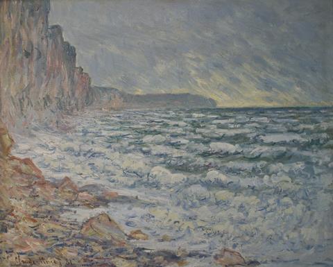 Claude Monet, Fécamp, bord de mer (1881)