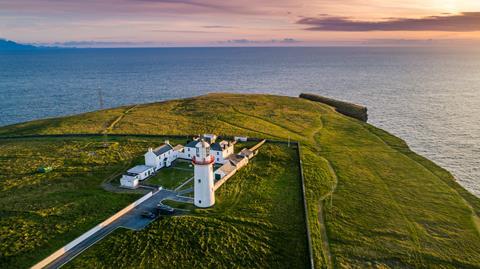 Loop Head Lighthouse, Loop Head Peninsula, Co Clare in Ireland
