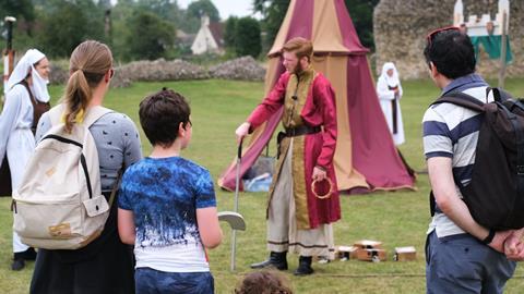 Themed outdoor adventure game at Berkhamsted Castle