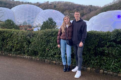 Paige Phillips at the Eden Project