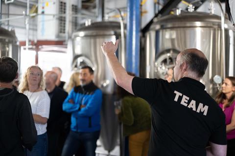 Jennings Brewery tour