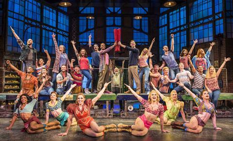 Production shot of Kinky Boots