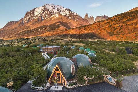 Cascada Eco Camp in Patagonia