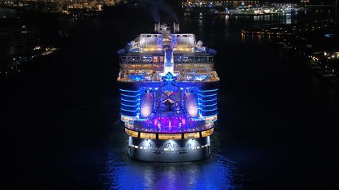 Symphony of the Seas arrival in Miami