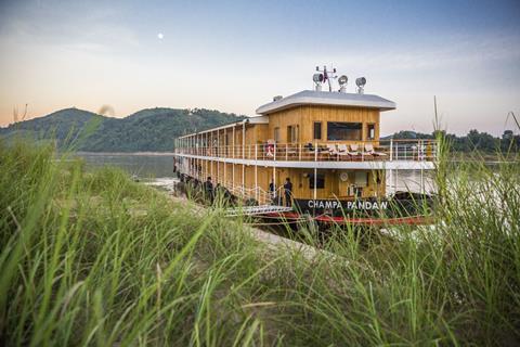 Champa Pandaw mooring spot