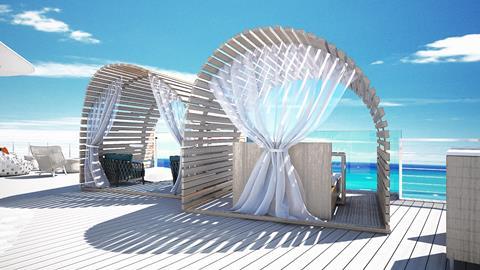 Glamping at Sea in Celebrity Flora's Darwin Cabanas