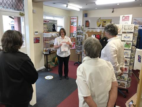 Kathryn Pawlett explaining the new rules at The World of James Herriot.