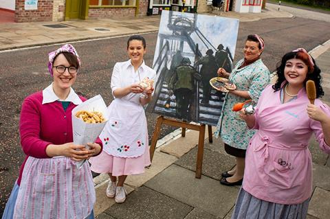 1950s Front Street terrace at Beamish Museum