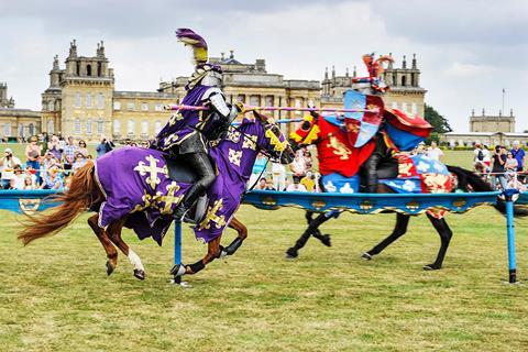 Summer Jousting at Blenheim Palace