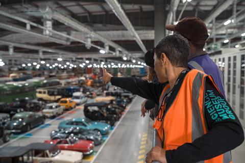 View from the balcony in the Hawking Building at the Science and Innovation Park