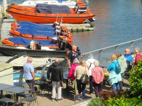 GTO Sue Povey's trip to RNLI Poole
