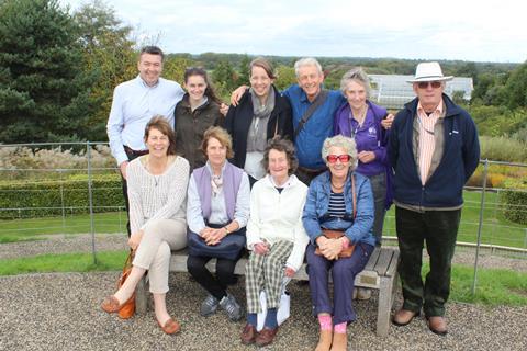 Melissa Hackney at RHS Wisley with a group