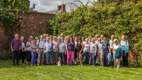 Sharon & Geoff Cox's group at Berkeley Castle