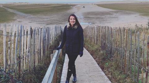 Ivana at Holkham Beach