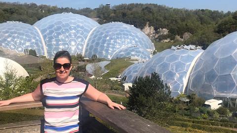 Emma at the Eden Project