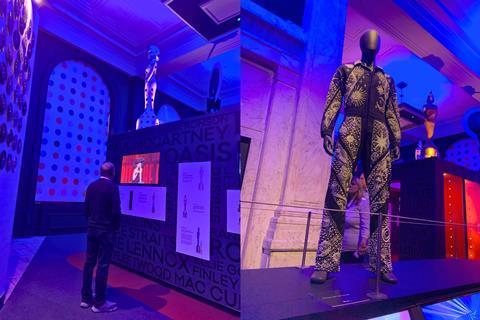 BME exhibit on present day music icons.