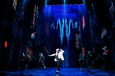 Myles Frost as MJ on Broadway