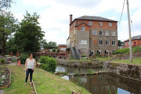 Lorna at Coldharbour Mill Museum